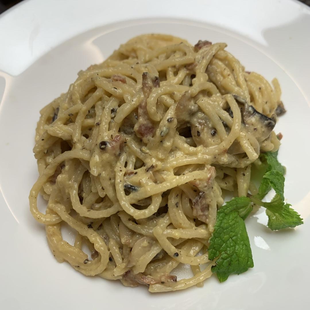 传统经典意面“卡博纳拉”（培根蛋奶意面）Traditional Carbonara