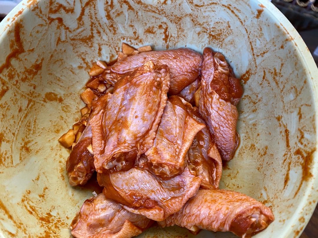 烤鸡翅（面包糠版）