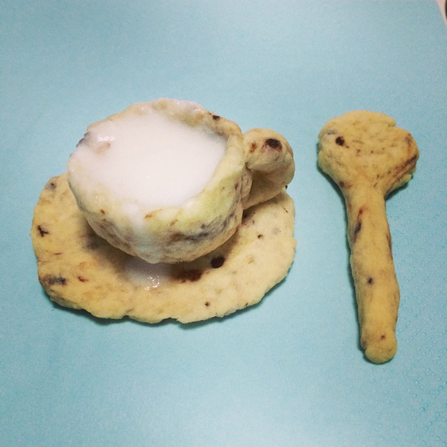 可以吃的勺子----酸奶饼干Yogurt Biscuit