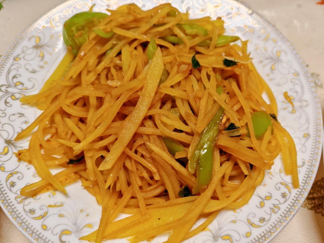 超级无敌下饭菜～酸辣土豆丝