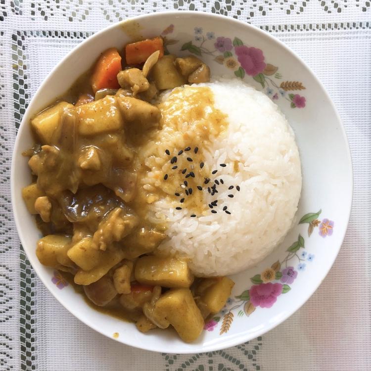 咖喱鸡肉饭