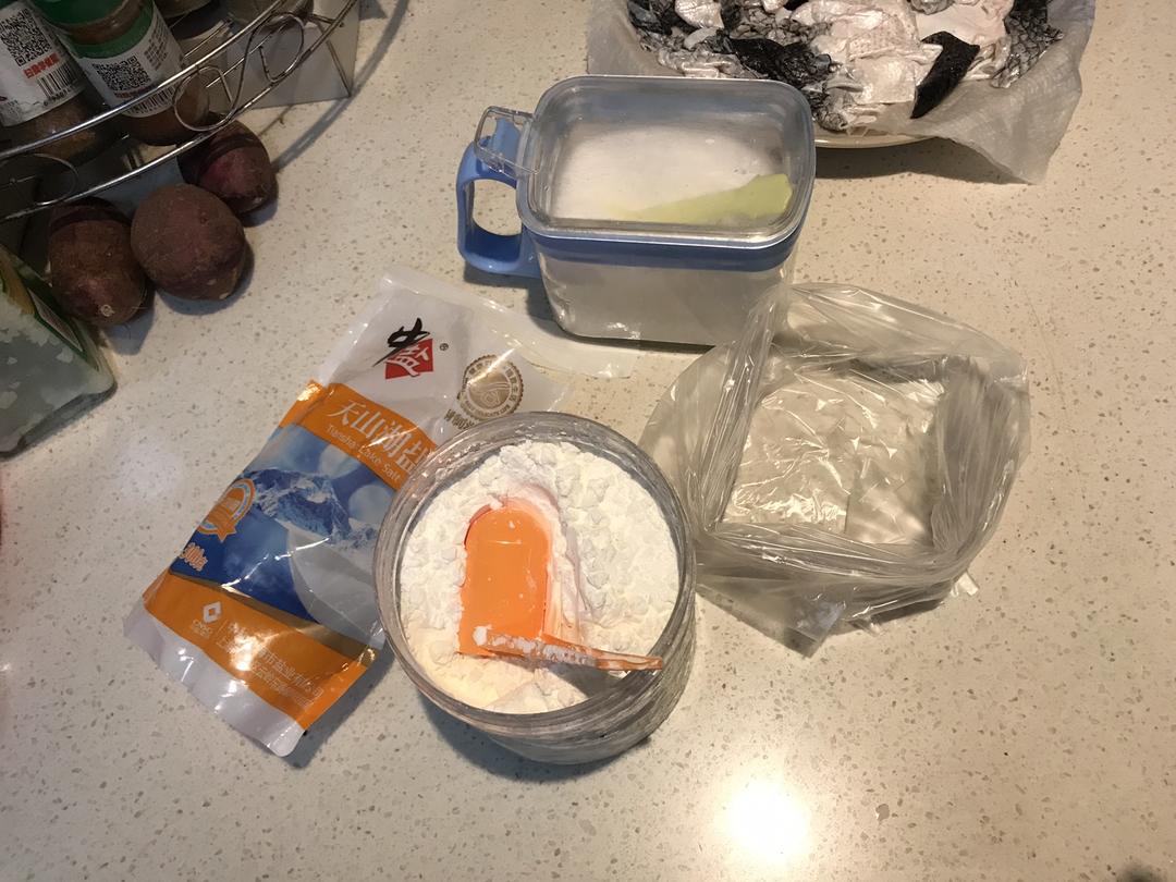 纯奶手撕吐司的做法 步骤1
