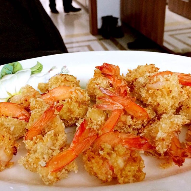 南瓜猫猫做的diy肯德基至q虾球