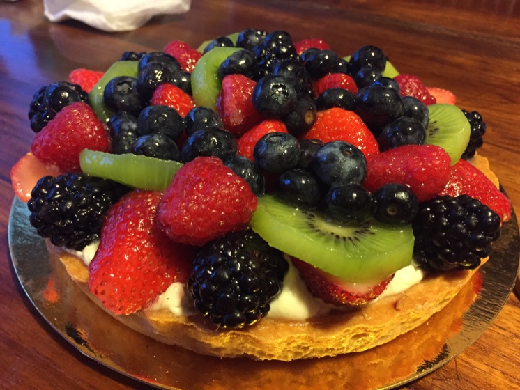 Fruit tart (custard)