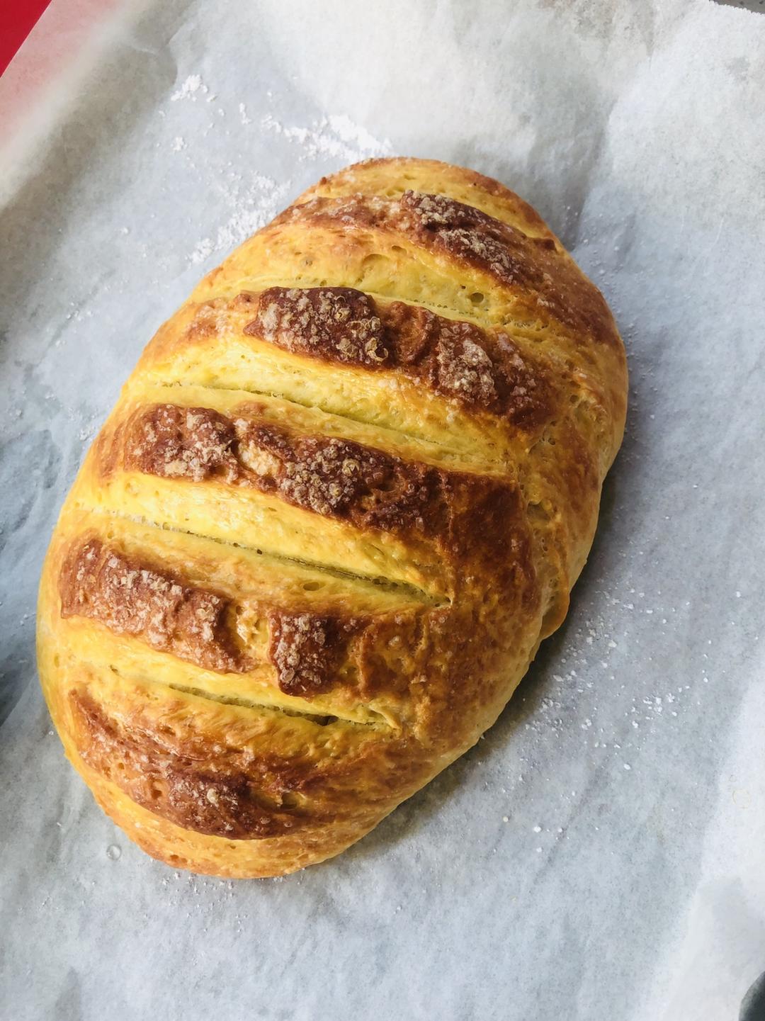 纯奶手撕吐司的做法 步骤1