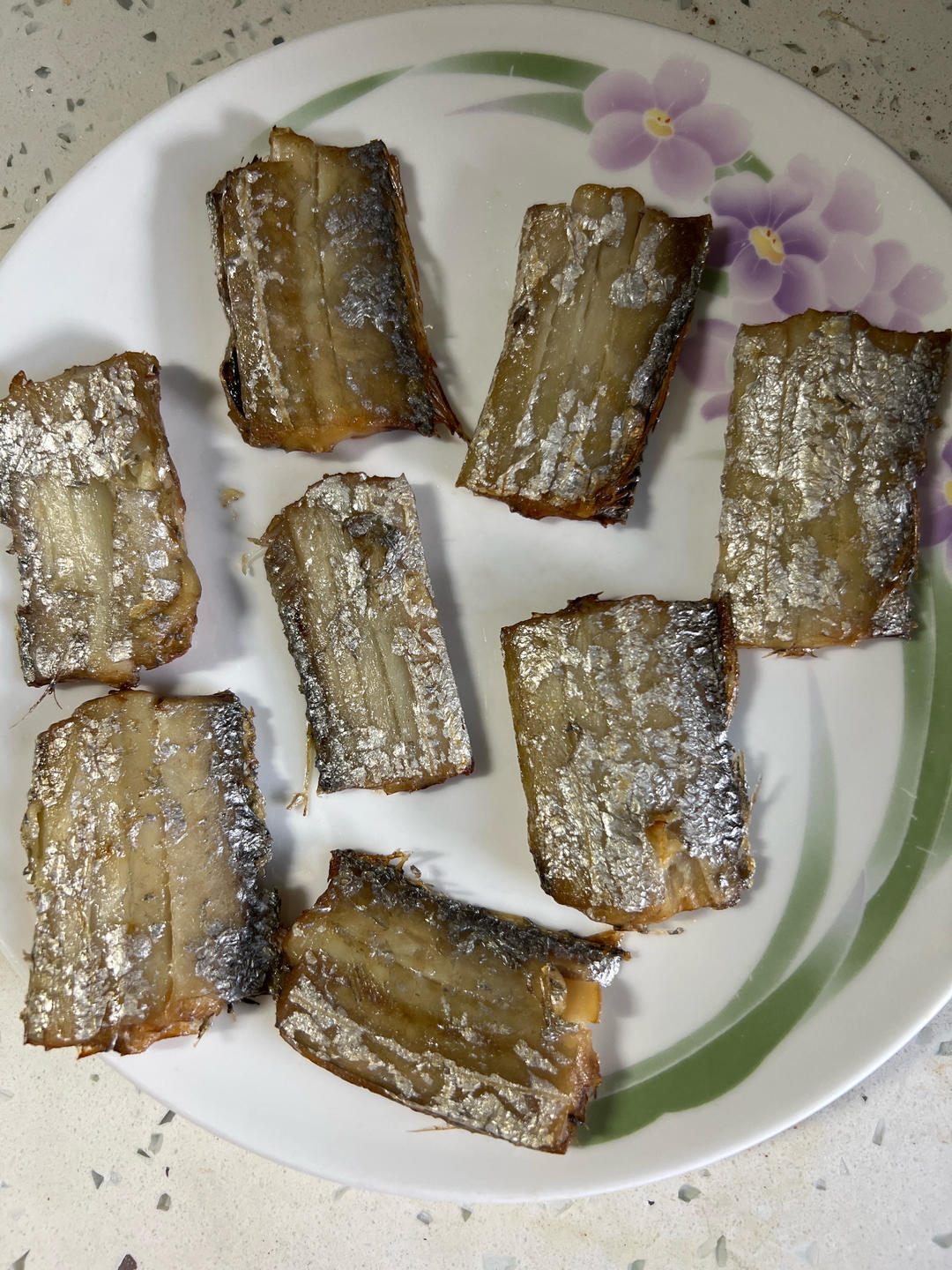 空气炸锅香煎嫩带鱼少油版