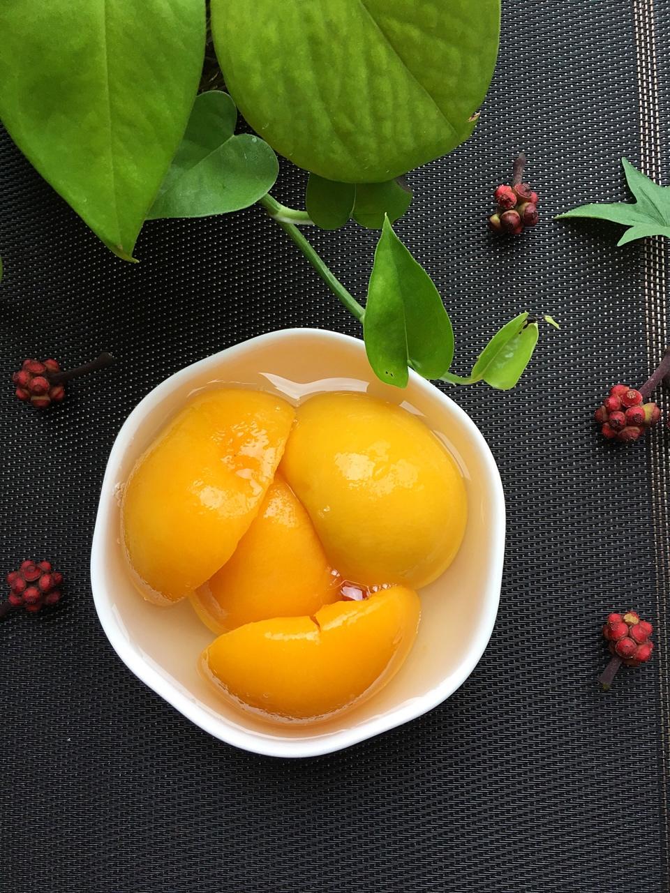 00荷塘月色做的冰糖黄桃罐头(附常温保存方法)