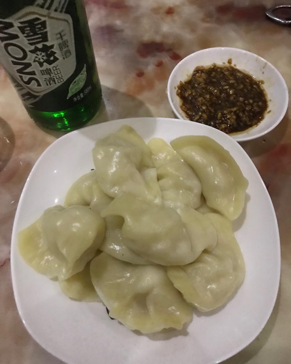 东北纯素酸菜饺子