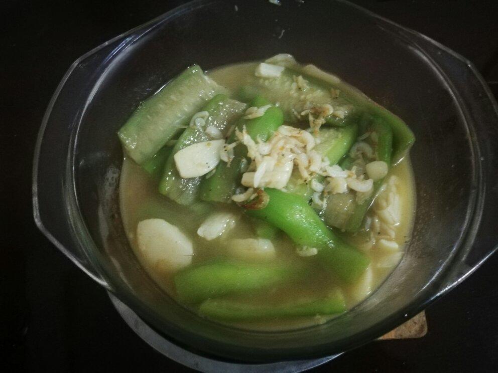 虾皮炒丝瓜