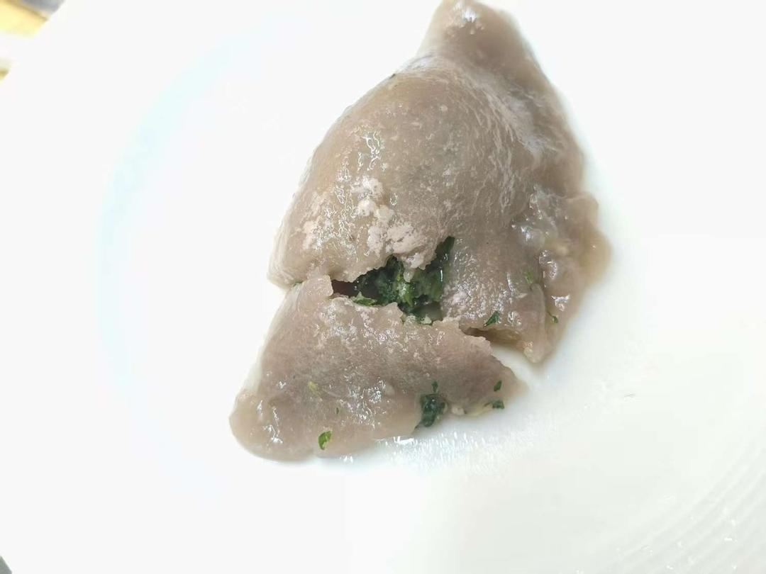 不裂不破皮的芋饺
