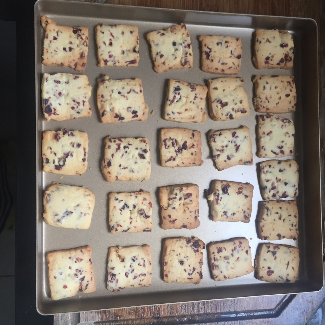 蔓越莓饼干（君之配方改良，易操作版）