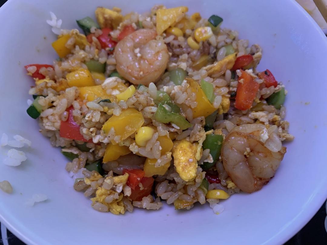 不正宗的扬州炒饭（家常版）