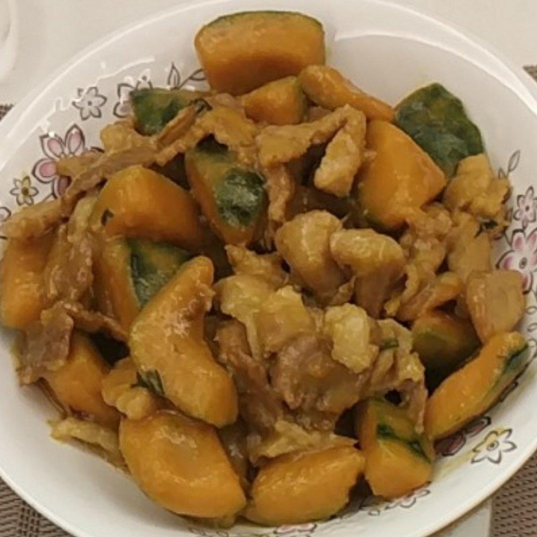 肉炒南瓜