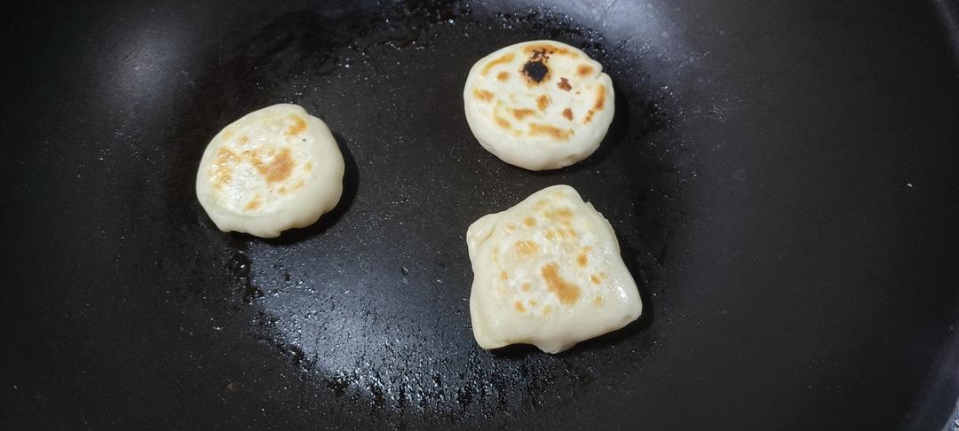 不用和面的奶香红薯饼🍠