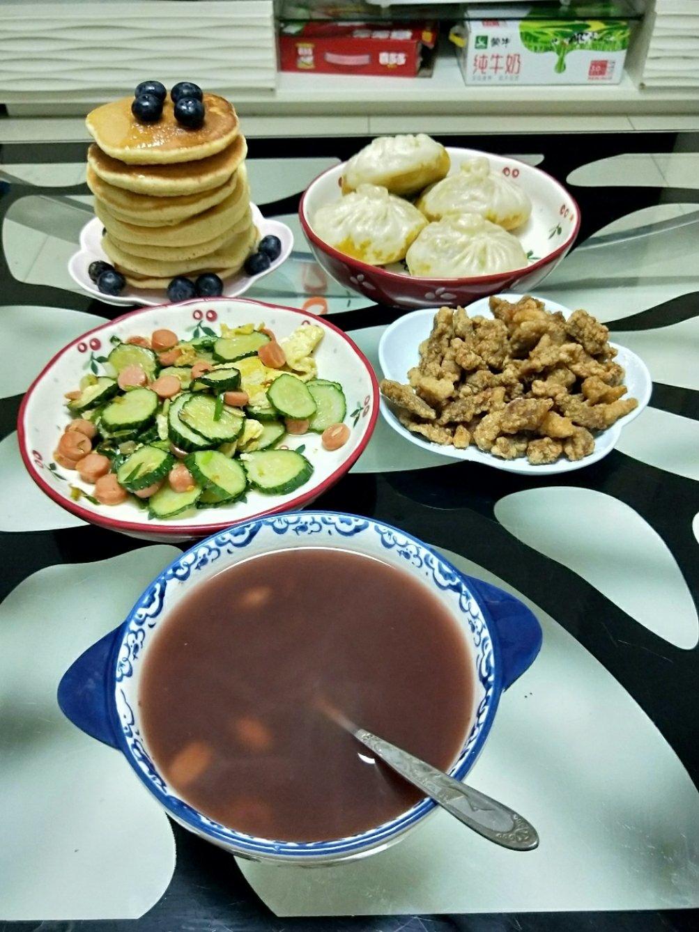 蓝莓松饼