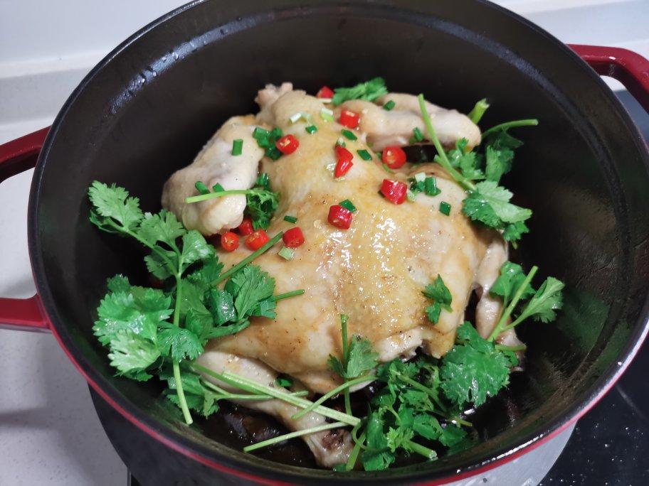 零失败的铸铁锅无水葱油鸡
