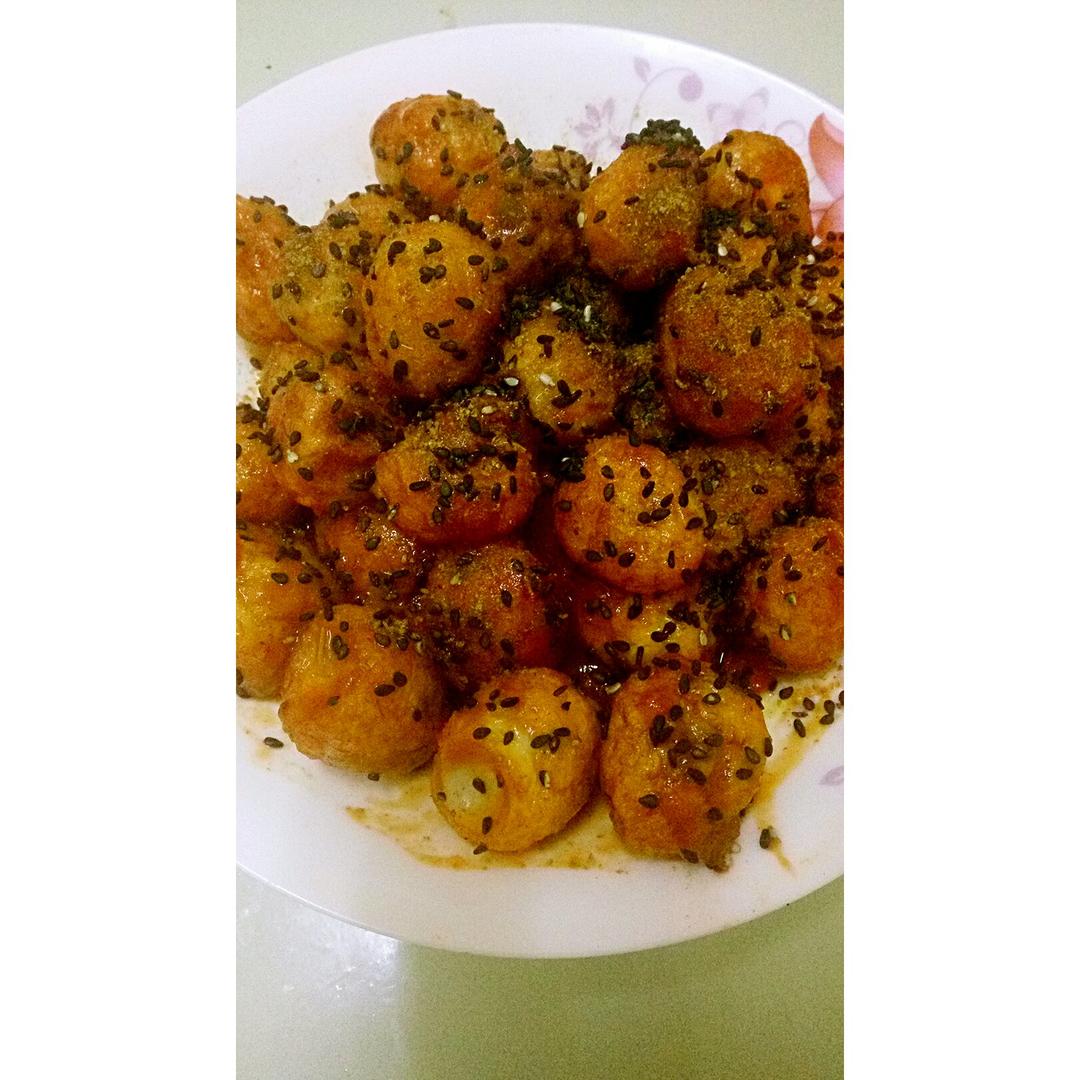 糖醋虎皮鹌鹑蛋