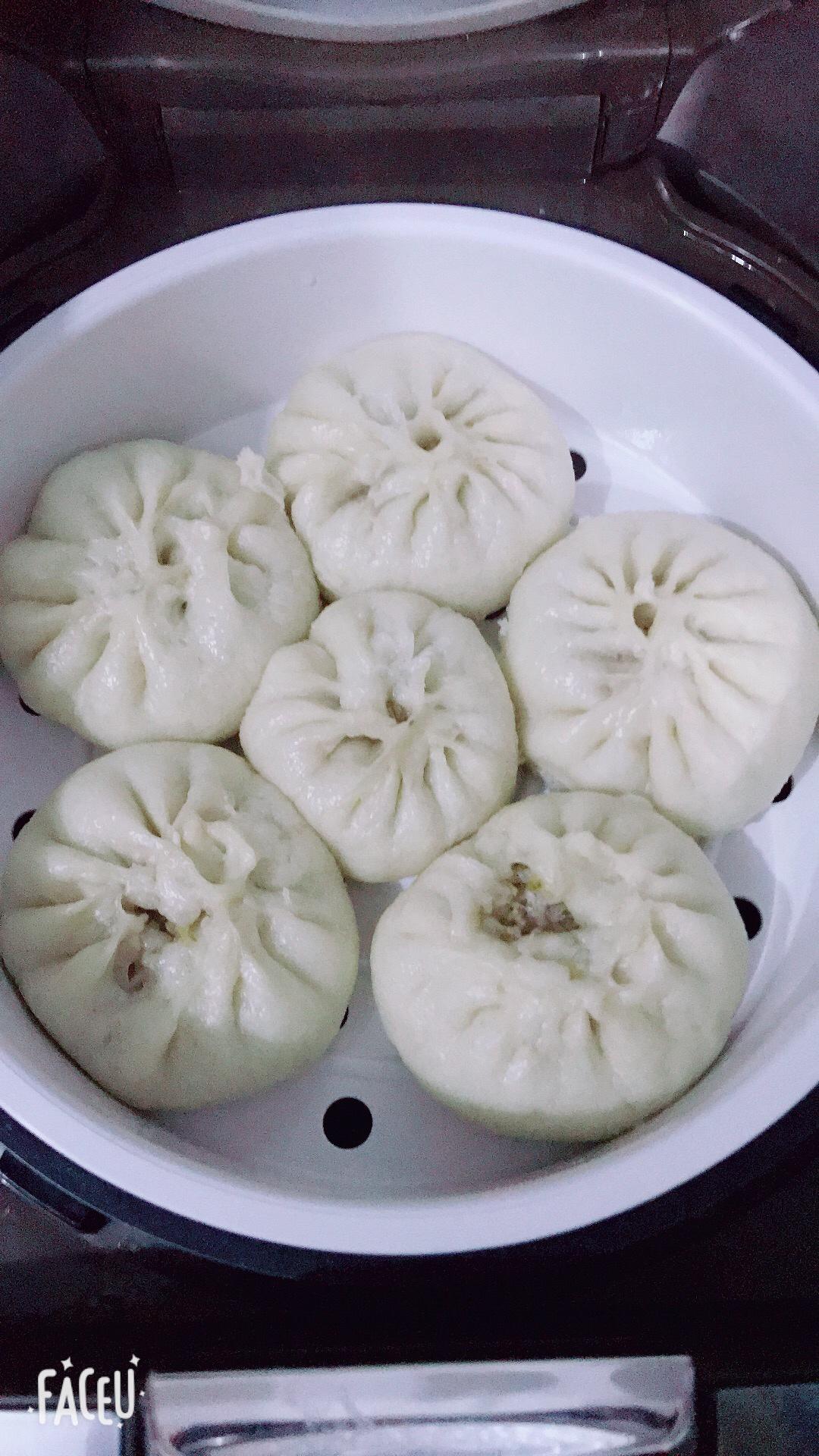豌豆苗包子