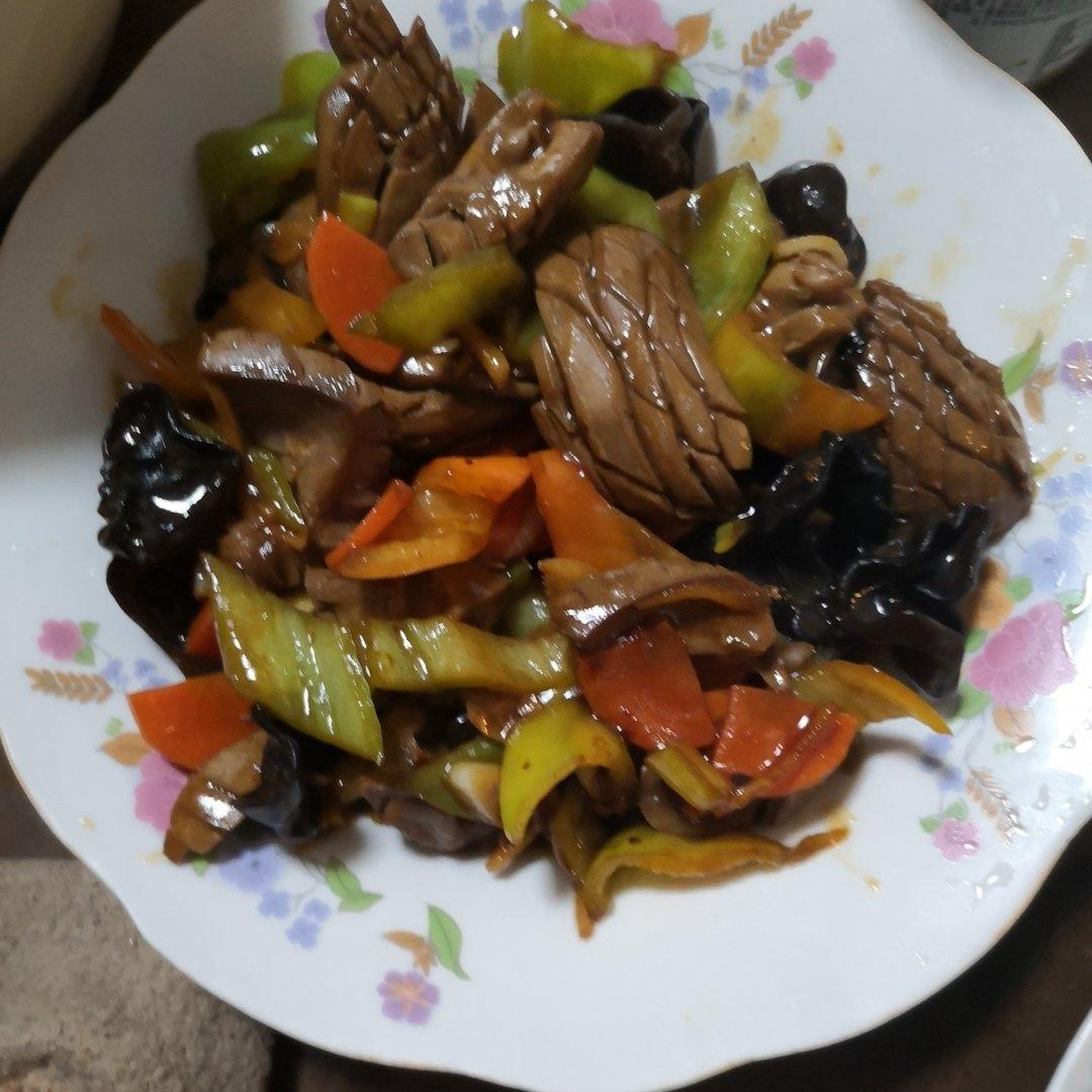 爆炒腰花