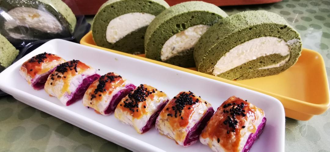 最简单的快手紫薯酥