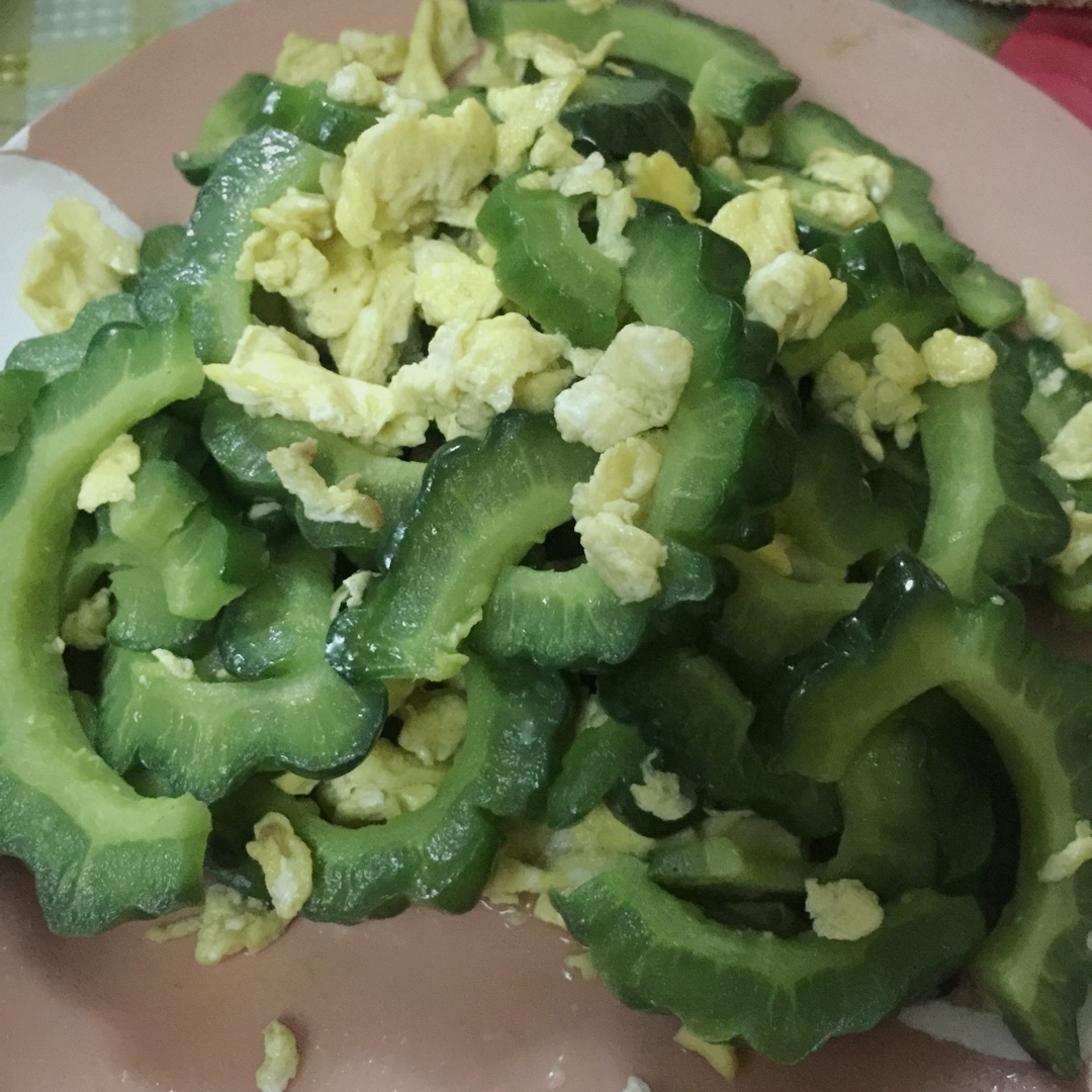 苦瓜炒蛋