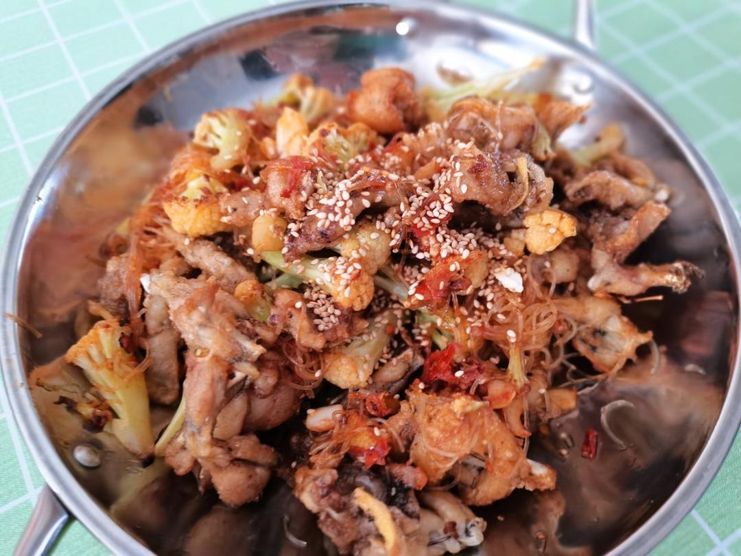 干锅麻辣田鸡