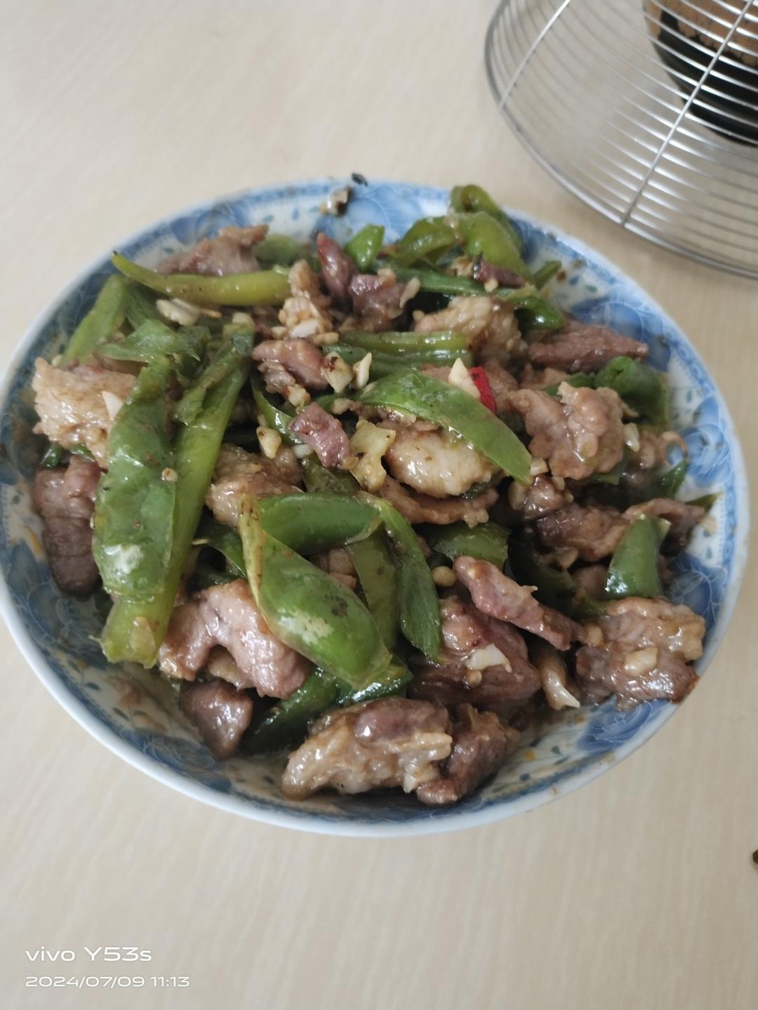 ‼️好吃到舔盘的青椒肉丝盖浇饭