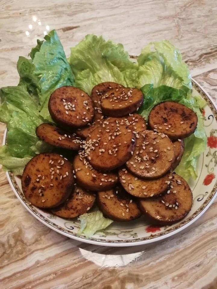 烧烤味素鸡