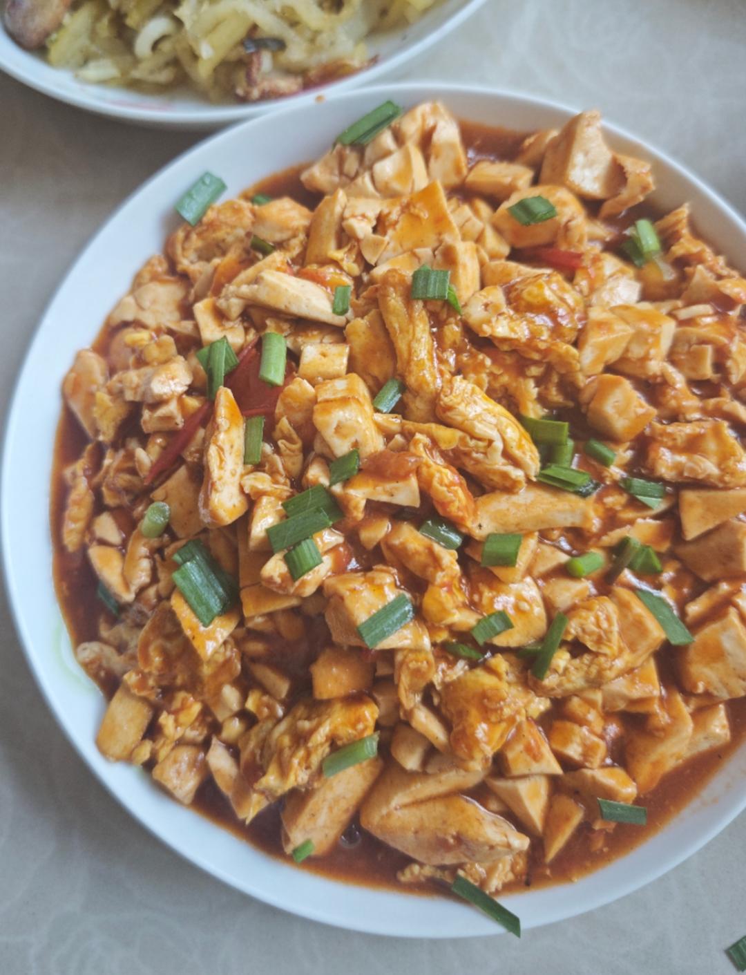 米饭杀手‼️超好吃的茄汁鸡蛋豆腐