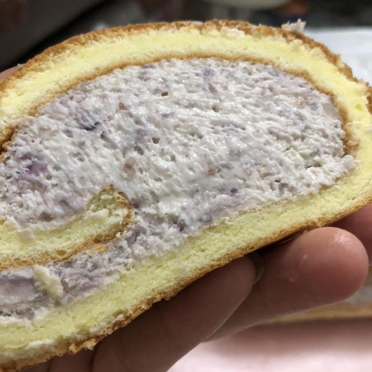 台湾芋泥蛋糕卷