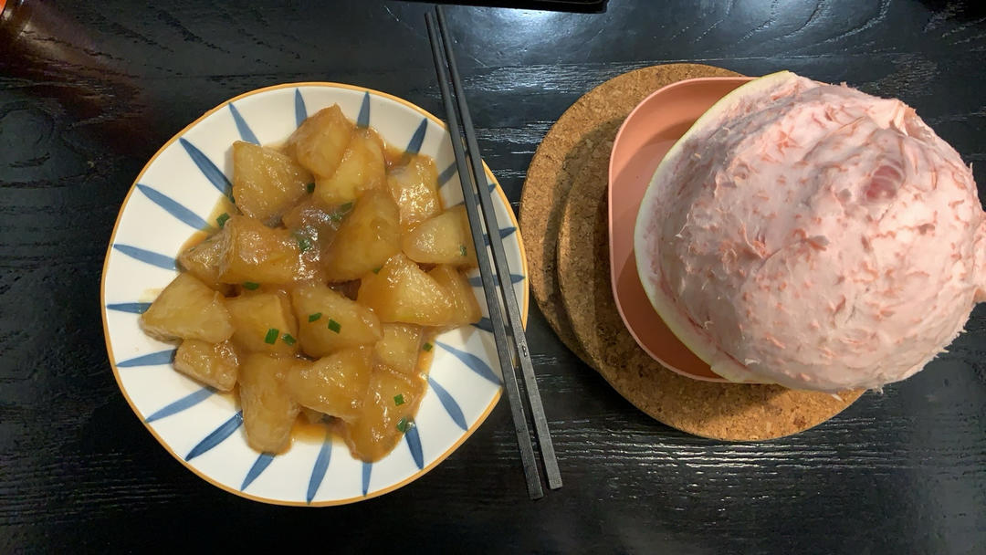 红烧冬瓜最完美做法，不加一滴水，瞬间秒杀红烧肉