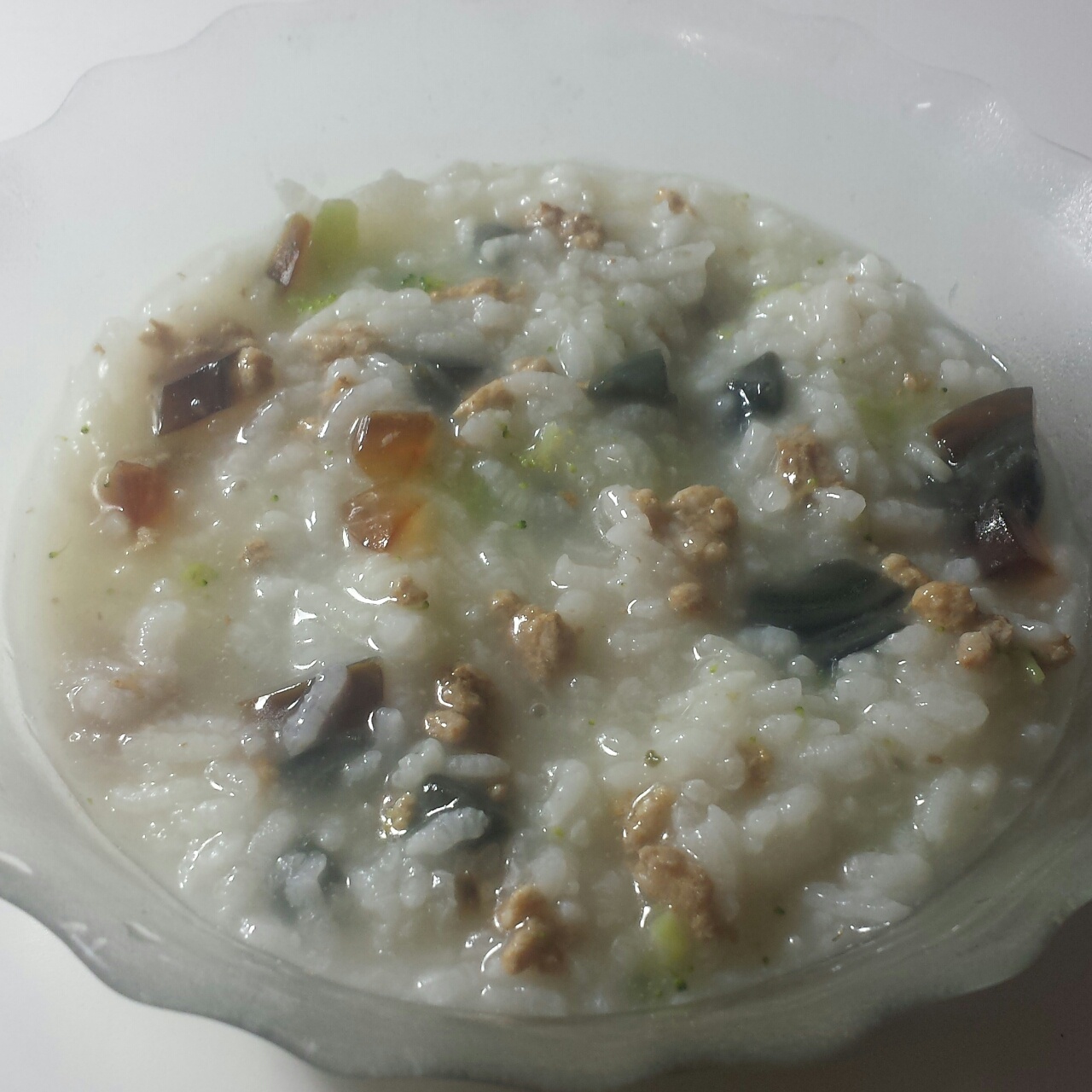 皮蛋瘦肉粥