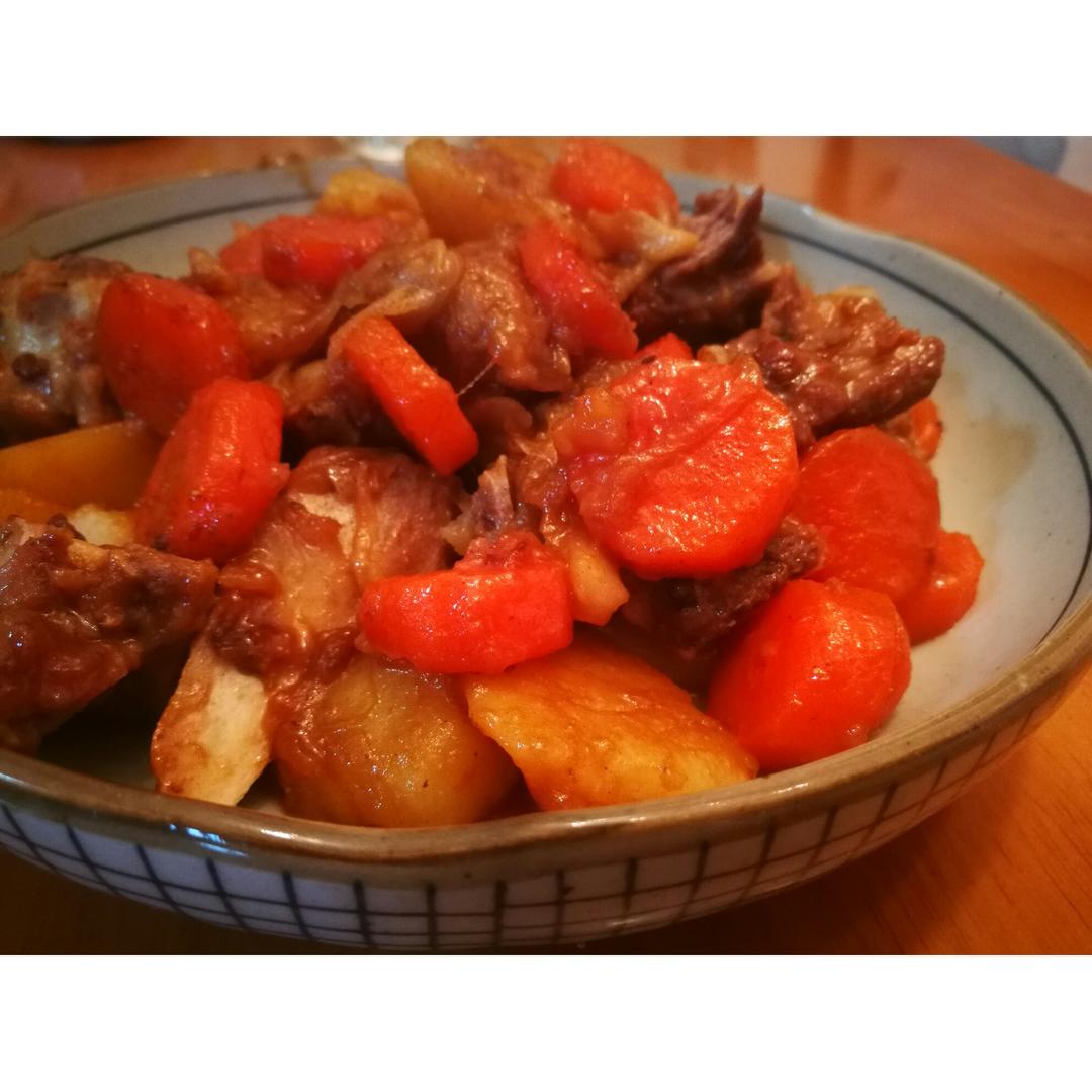 排骨炖土豆