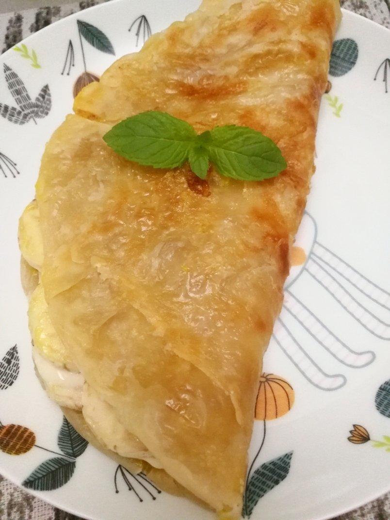 香蕉鸡蛋手抓饼（快手早餐）