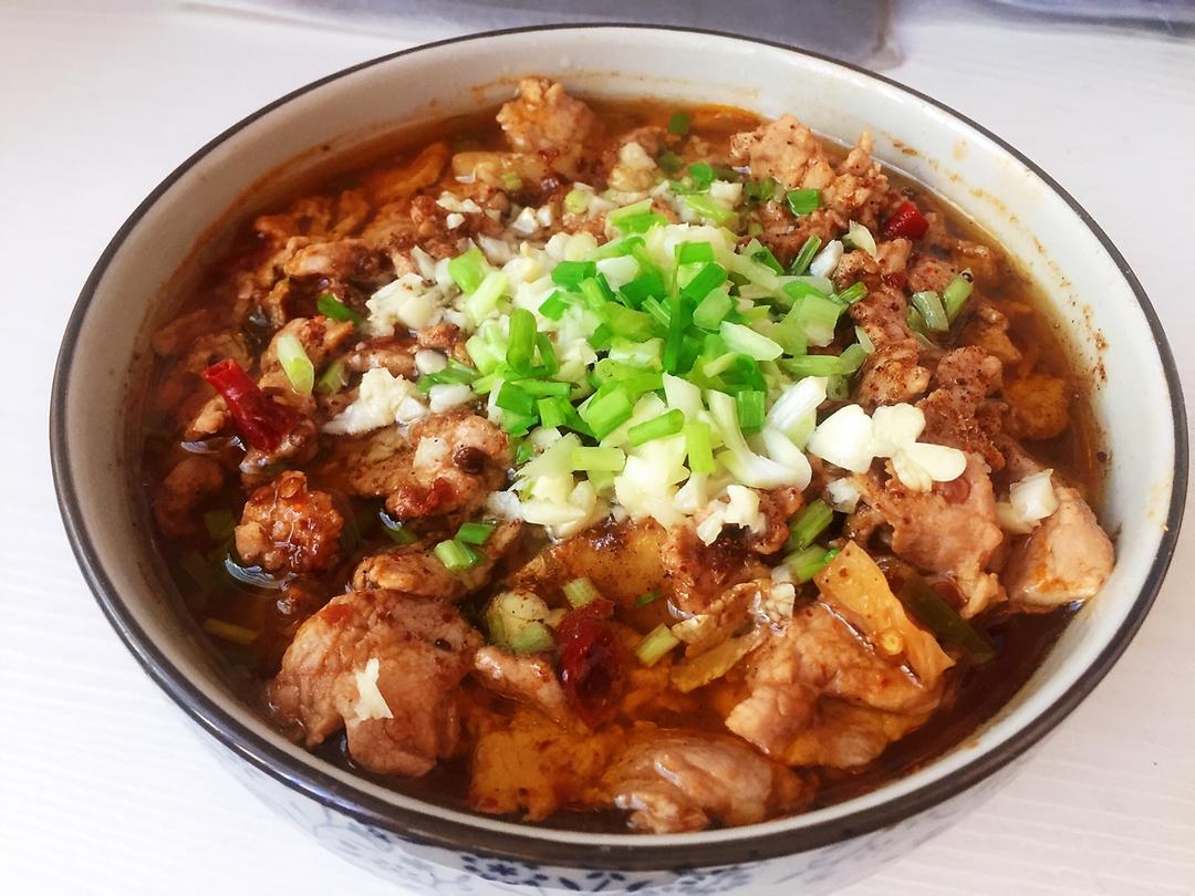 水煮肉片 Sichuan Boiled Spicy Pork