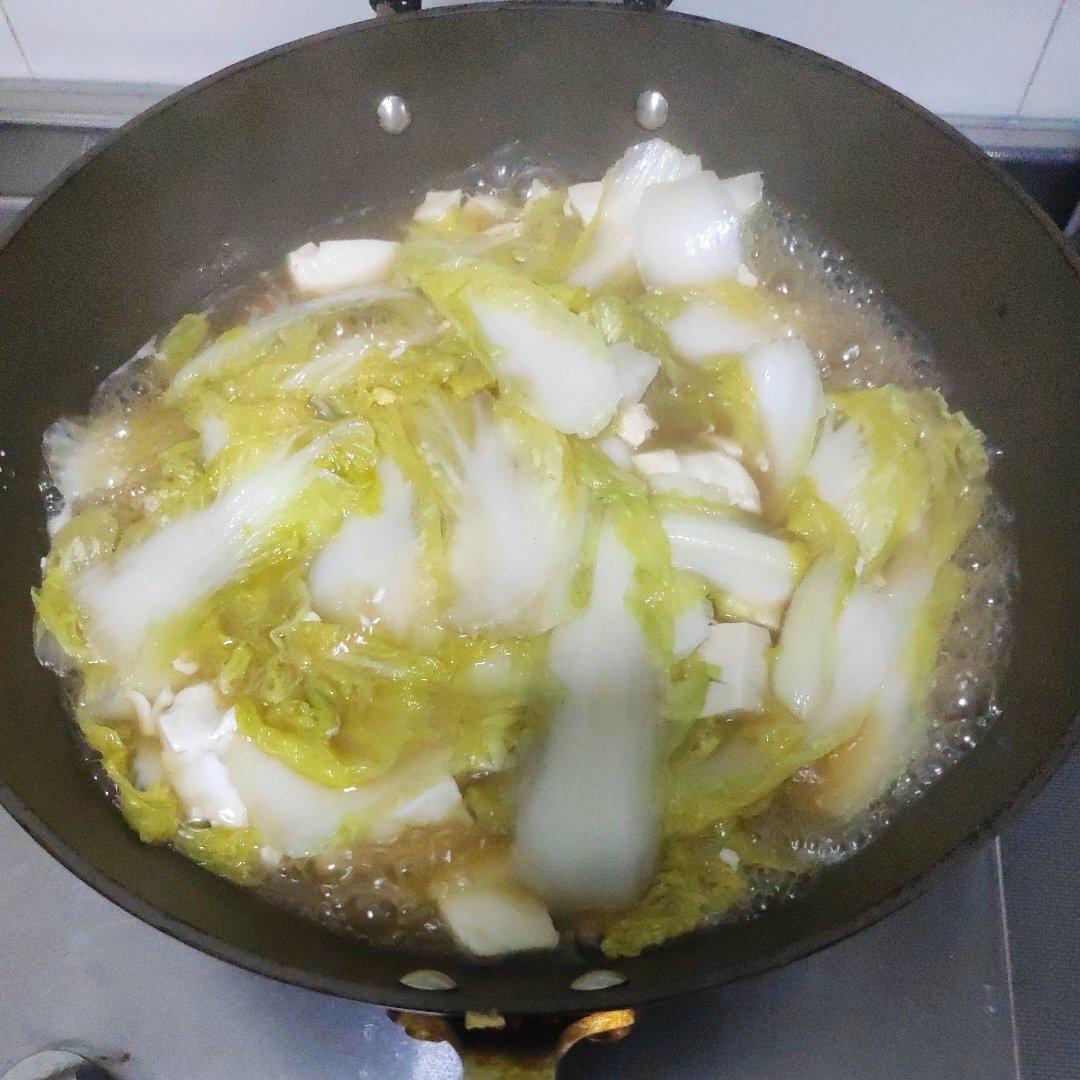 白菜豆腐这样做😋连汤汁都不剩🔅鲜美又美味