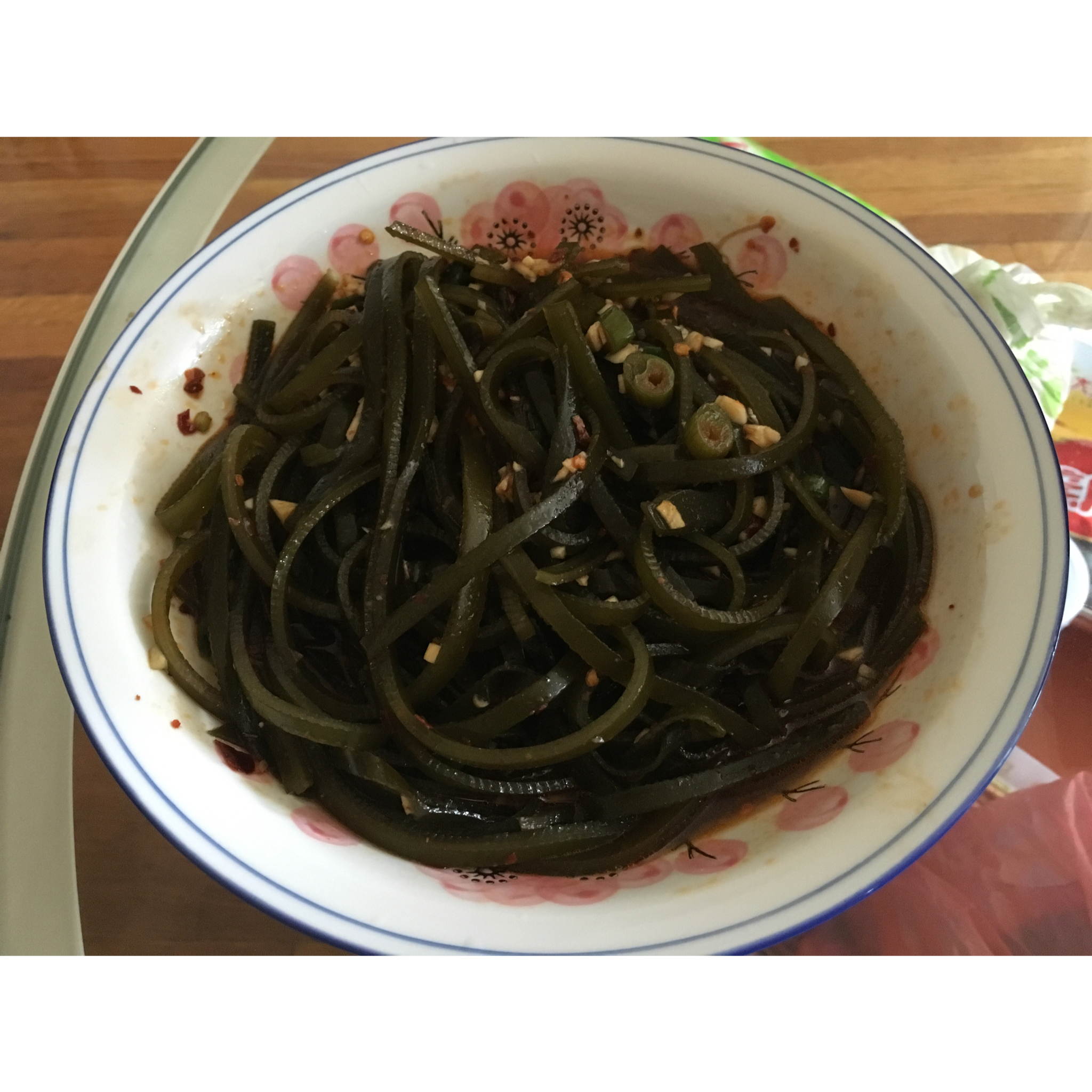拌海带丝