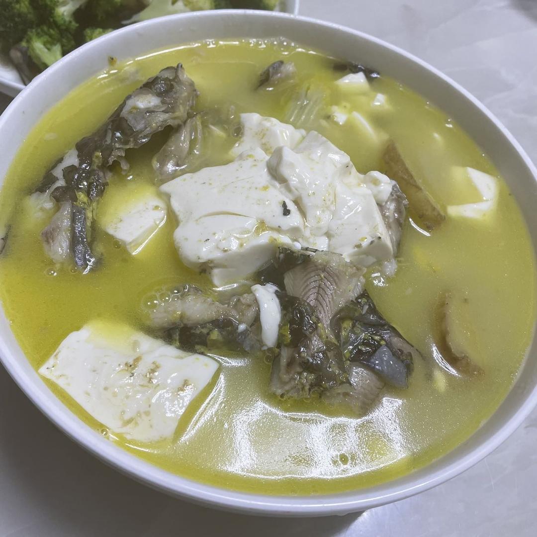 黄刺鱼炖豆腐