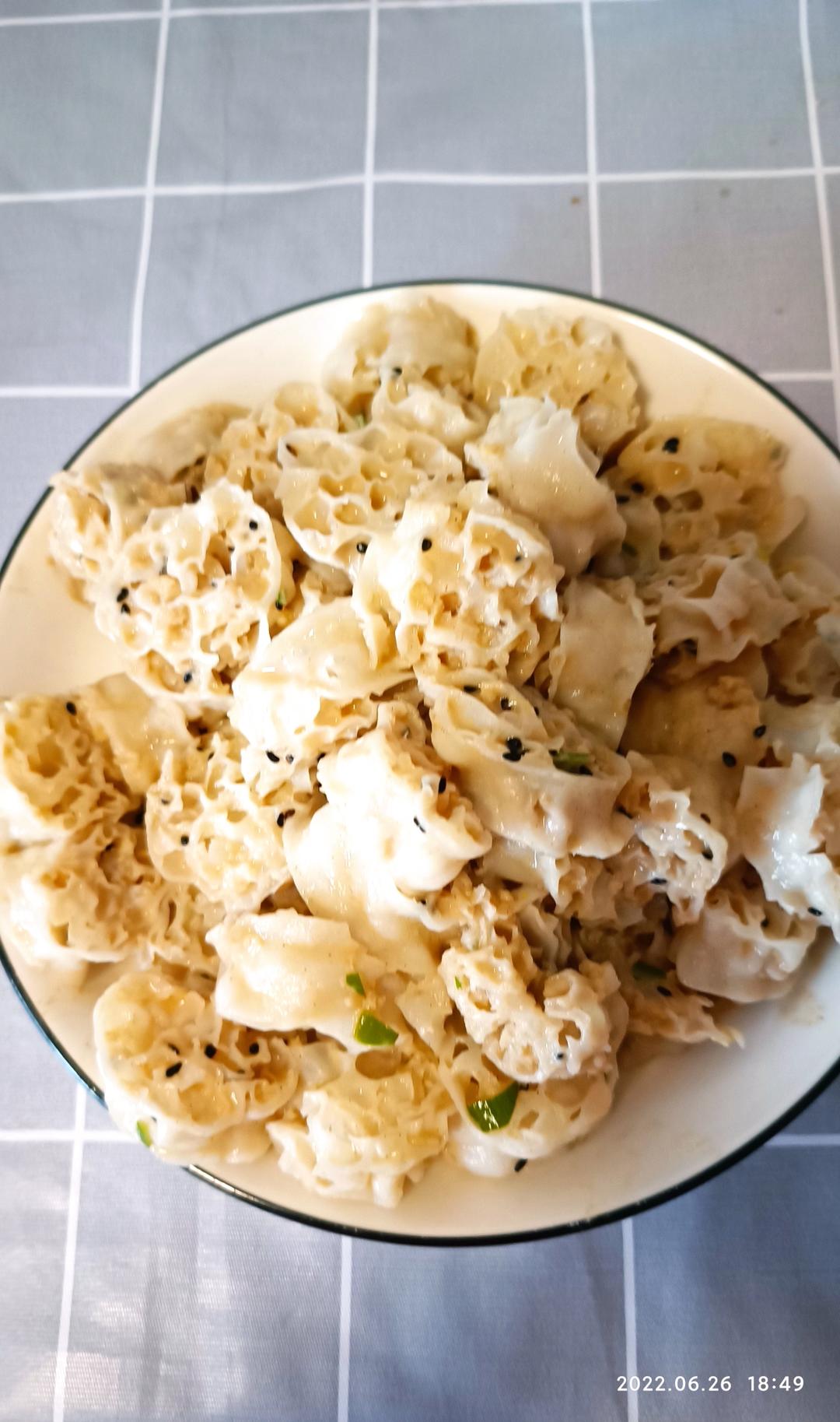 比凉皮好吃一百倍❗️凉拌麻汁面藕