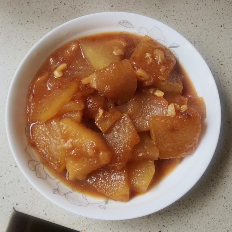 蚝油焖冬瓜