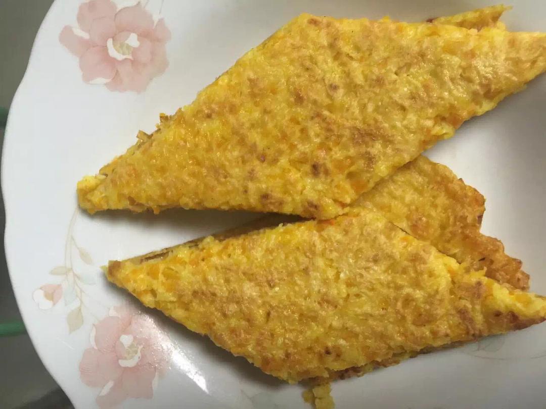 香煎南瓜鸡蛋煎饼