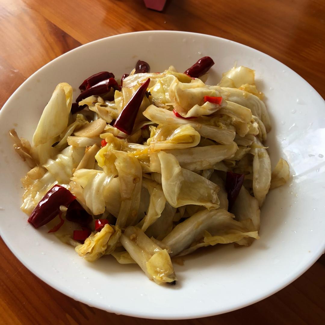 炝炒包菜