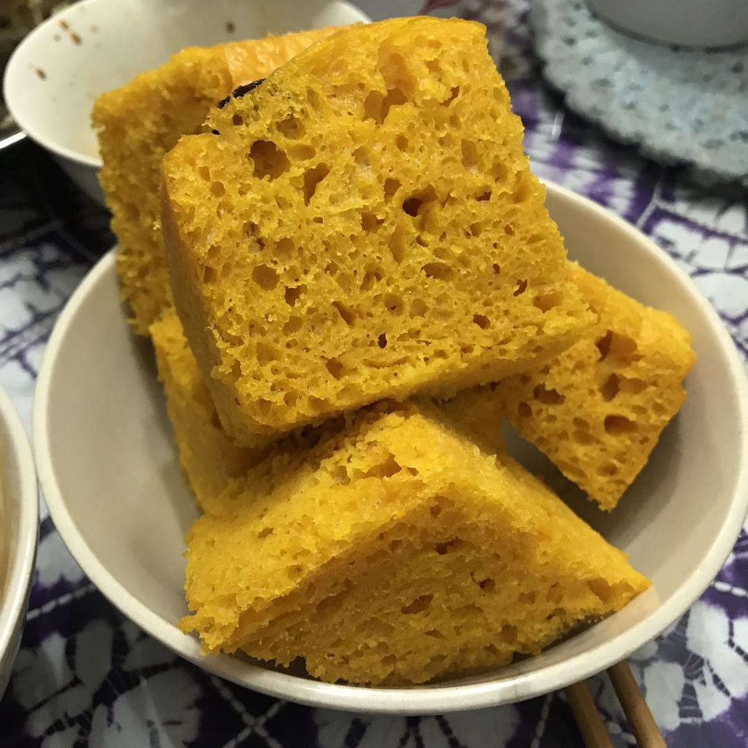 南瓜发糕