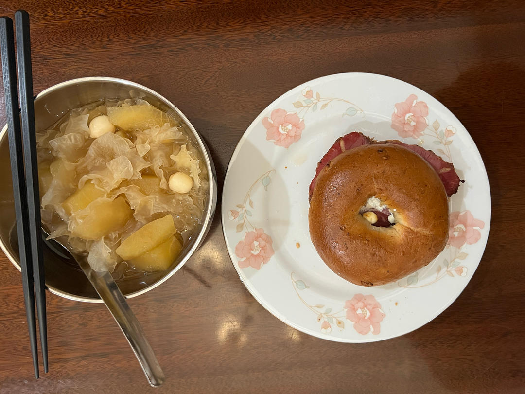 贝果三明治