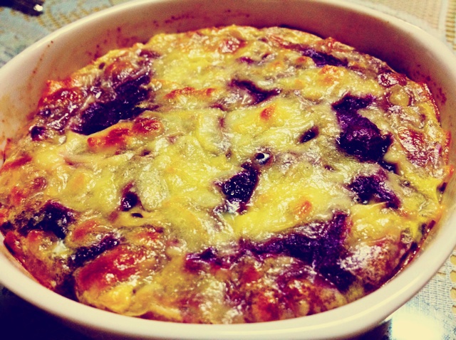 芝士奶油焗红薯