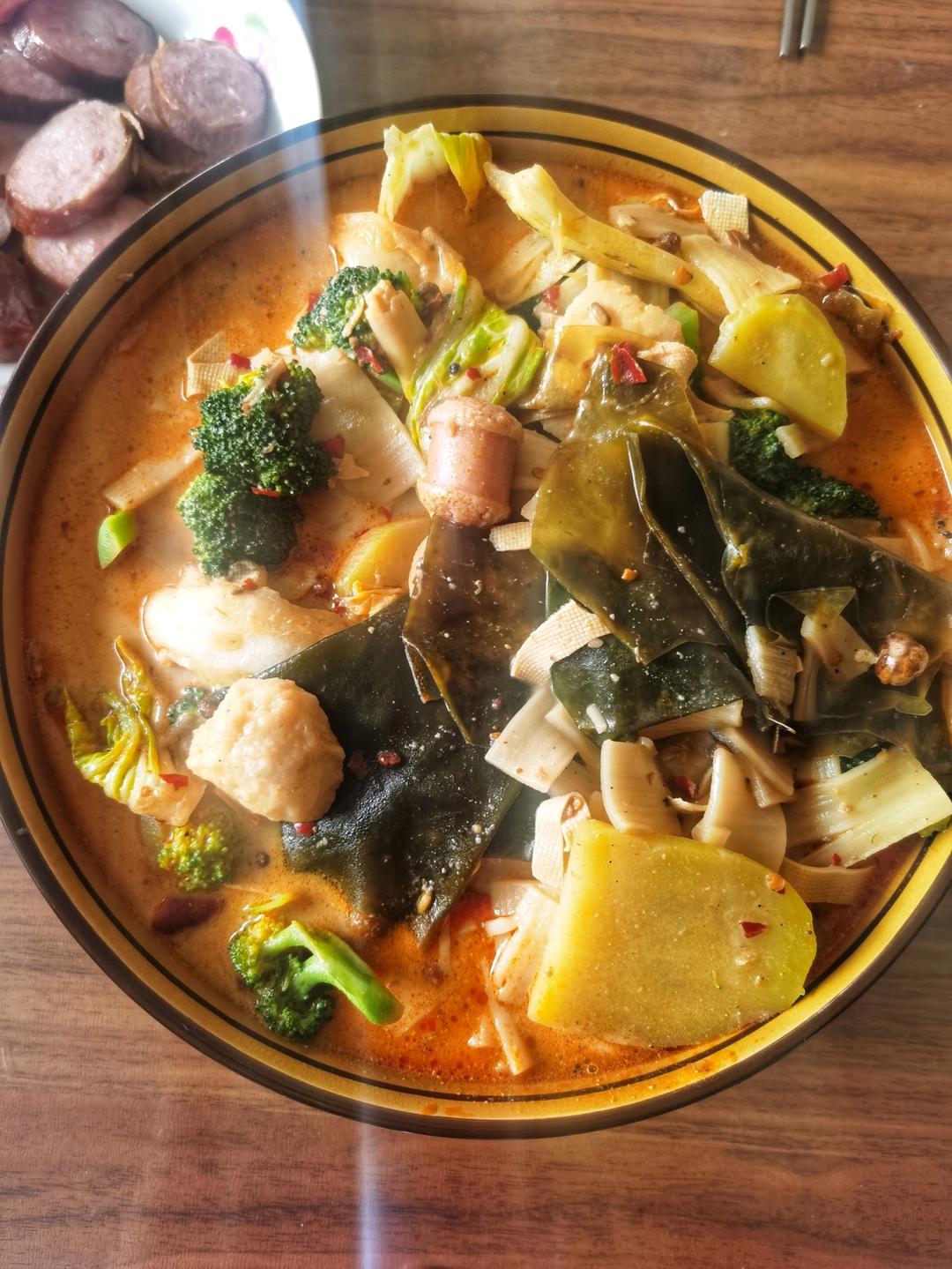 好吃又美味的自制麻辣烫