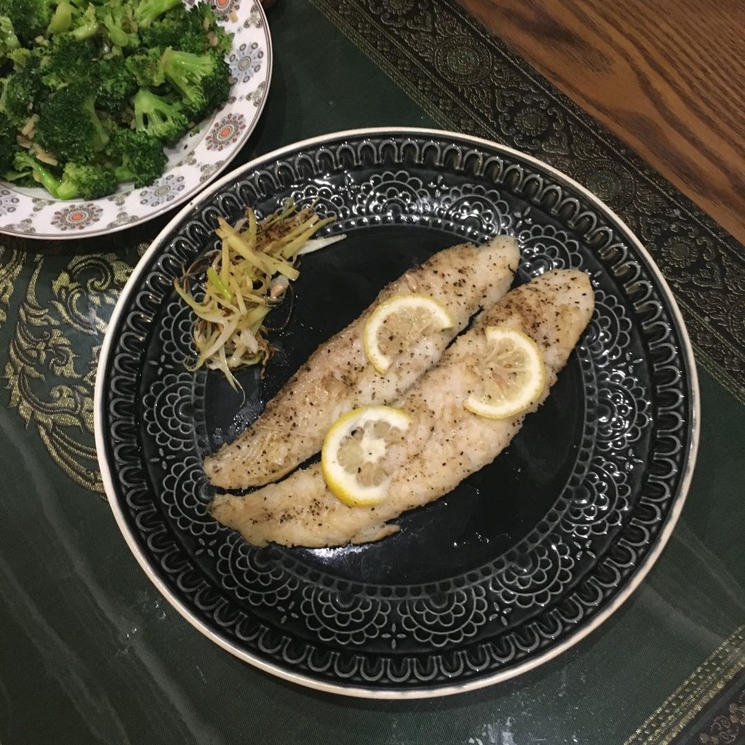 香煎龙利鱼——fit食谱系列
