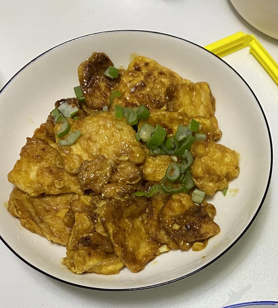 无敌好吃的香煎豆腐