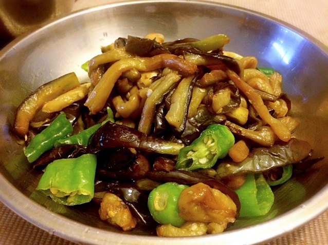 辣椒炒茄子