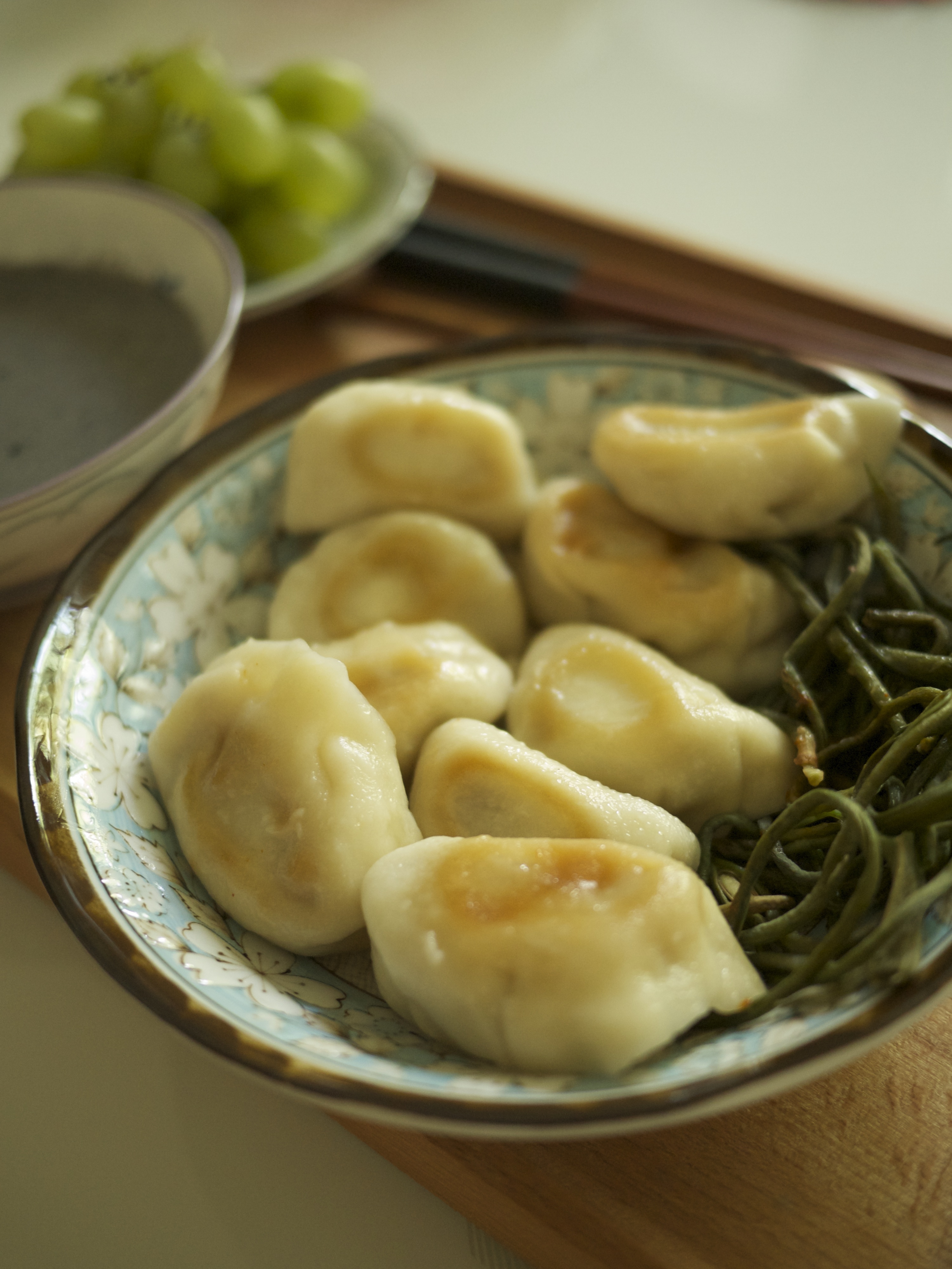 电饭煲煎饺